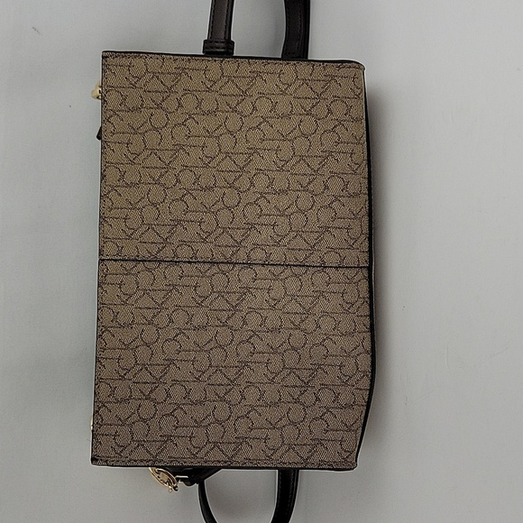 Calvin Klein XBody Bag Tan & Brown Signature Print - Picture 5 of 16